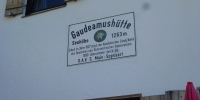 Gaudeamus hütte erreicht