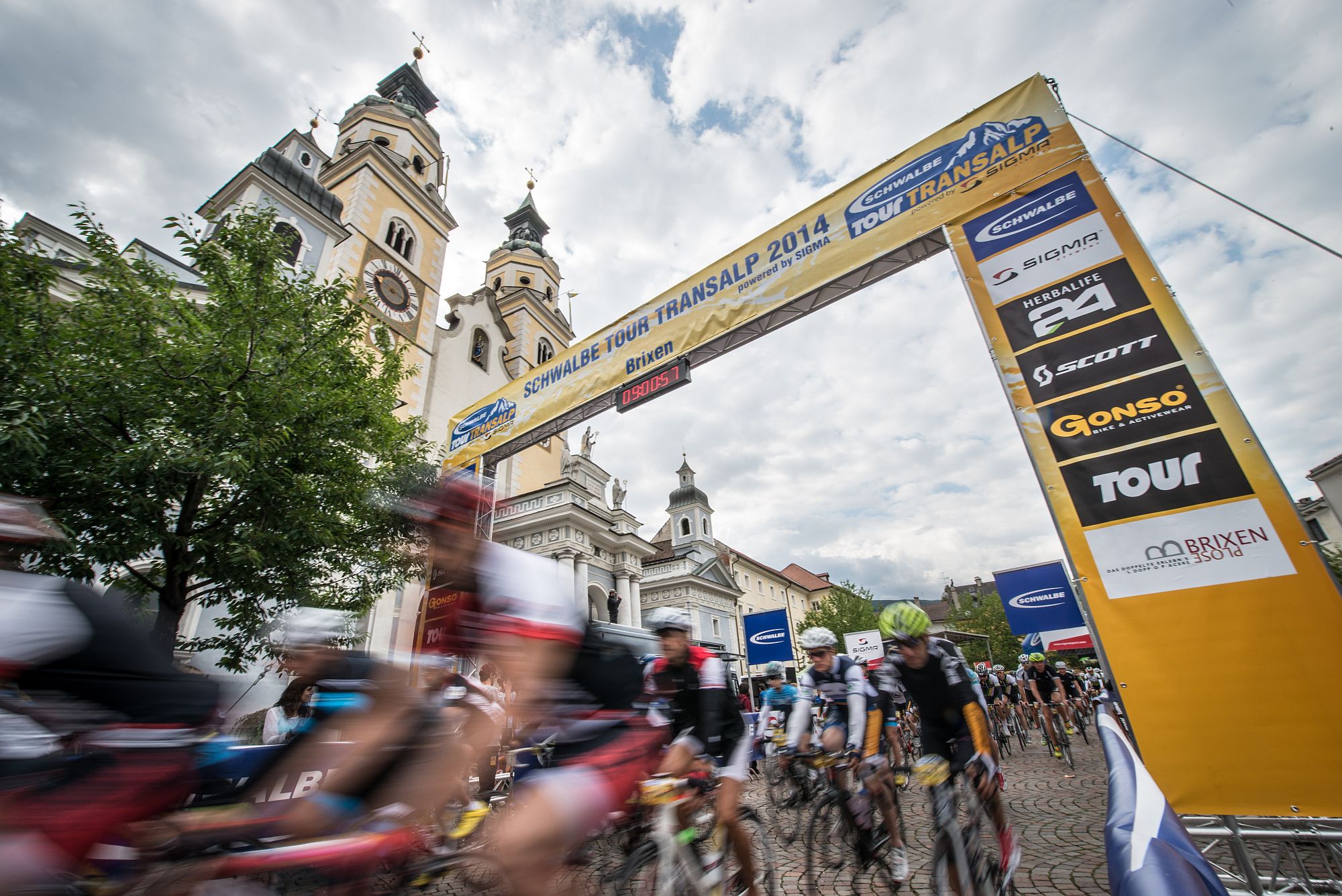 Start in Brixen